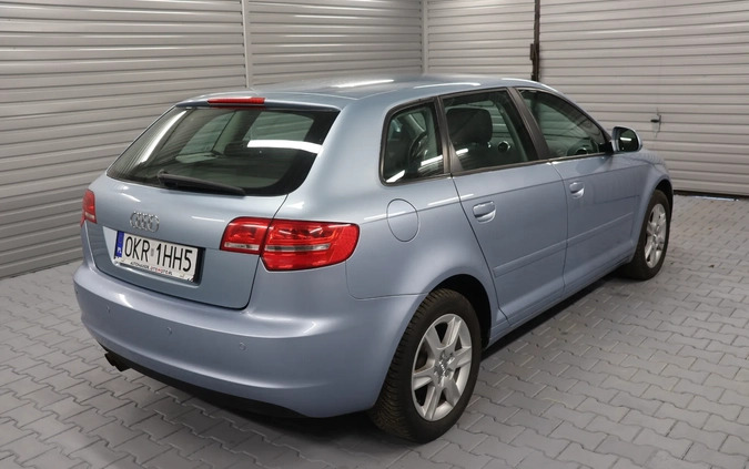 Audi A3 cena 25400 przebieg: 133000, rok produkcji 2008 z Kowal małe 137